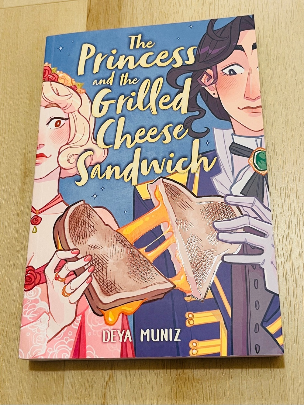 The Princess and the Grilled Cheese Sandwich graphic novel by Deya Muniz